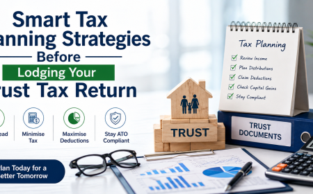 Smart Tax Planning Strategies Before Lodging Your Trust Tax Return
