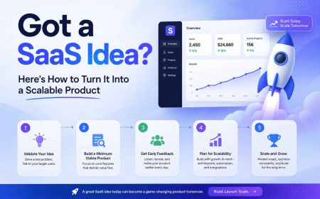 Got a SaaS Idea? Here’s How to Turn It Into a Scalable Product