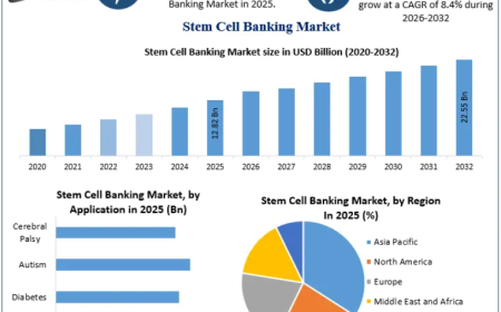 Stem Cell Banking Market Size, Share, Industry Growth Analysis and Forecast 2032