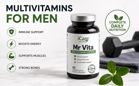Multivitamins for Men: Daily Nutrition for Better Health and Energy
