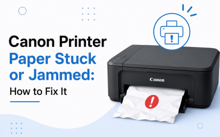 Canon Printer Paper Stuck or Jammed: How to Fix It