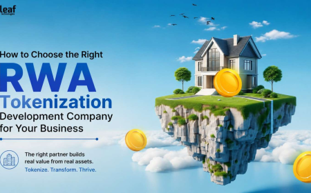 How to Choose the Right RWA Tokenization Development Company for Your Business