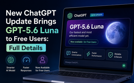 New ChatGPT Update Brings GPT-5.6 Luna to Free Users: Full Details