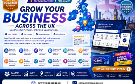 Why High Street Businesses Are Choosing Local Page UK for the UK's leading business directory