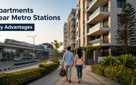 Apartments Near Metro Stations: Key Advantages