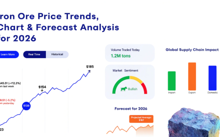 Iron Ore Price Chart 2026: Latest Trends, Prices & Forecast