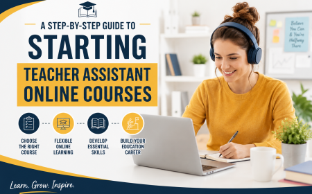 A Step-by-Step Guide to Starting Teacher Assistant Online Courses