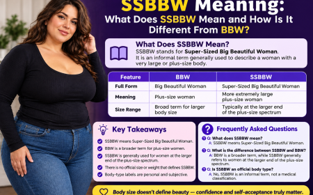 SSBBW Meaning: What Does SSBBW Mean and How Is It Different From BBW?