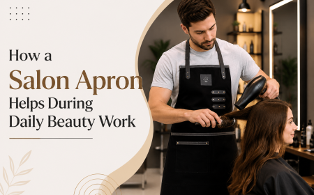 How a Salon Apron Helps During Daily Beauty Work
