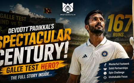 Devdutt Padikkal’s Spectacular Century Against Sri Lanka: An Instamatch Review