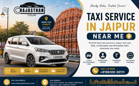 Comfortable and Reliable Taxi Travel in Jaipur
