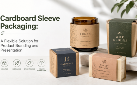 Cardboard Sleeve Packaging: A Flexible Solution for Product Branding and Presentation