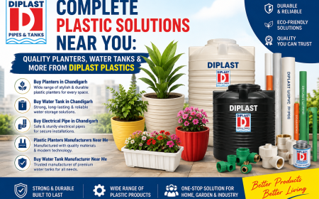 Complete Plastic Solutions Near You: Quality Planters, Water Tanks & More from Diplast Plastics
