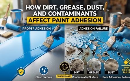 How Dirt, Grease, Dust, and Contaminants Affect Paint Adhesion