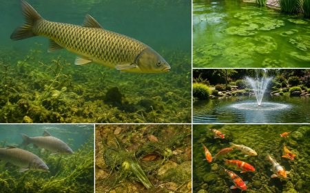 Best Algae-Eating Fish for Small Backyard Ponds