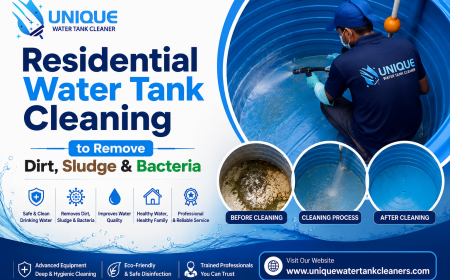 Residential Water Tank Cleaning to Remove Dirt, Sludge & Bacteria