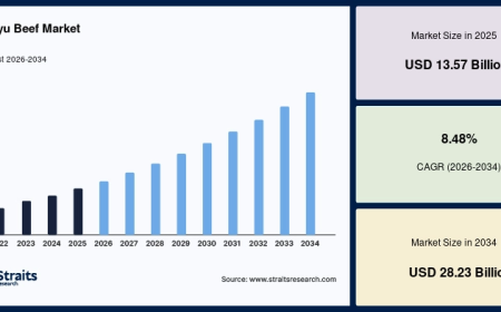 Wagyu Beef Market Size, Growth Rate and Revenue Forecast Through 2034