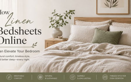 How Linen Bedsheets Online Can Elevate Your Bedroom