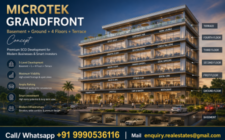 Microtek Grandfront Sector 81 Gurgaon Commercial Guide
