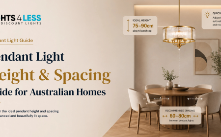 Pendant Light Height and Spacing Guide for Australian Homes