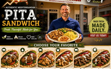 Pita Sandwiches: A Delicious Mediterranean Favorite at Baba’s Kitchen