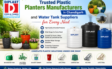 Trusted Plastic Planters Manufacturers in Chandigarh and Water Tank Suppliers for Every Need
