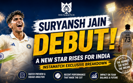 Suryansh Jain Debut Against Sri Lanka: An Instamatch Exclusive Breakdown