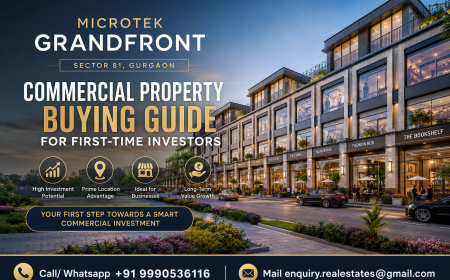 Microtek Grandfront Brochure Plan: Project Info & Highlights