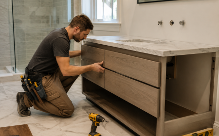 Transform Your Space With Bathroom Vanity Installation in Cary, IL