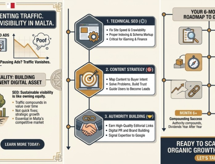 SEO Solutions Malta | From Audit to Ranking & Lead Reporting