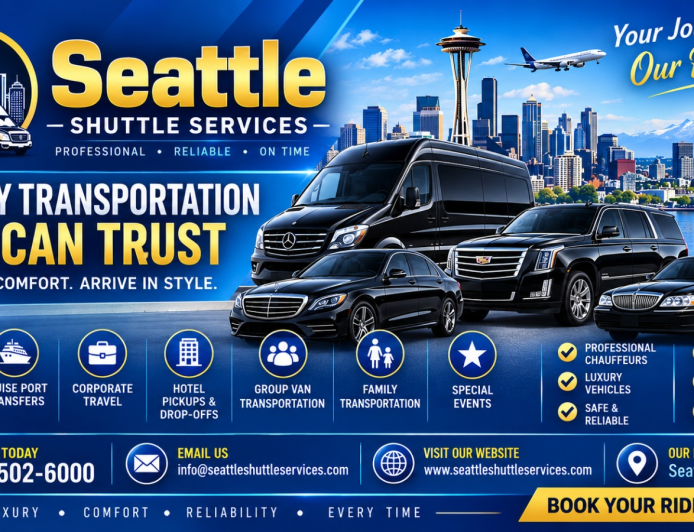 Seattle Shuttle Services: Reliable and Comfortable Transportation in Seattle