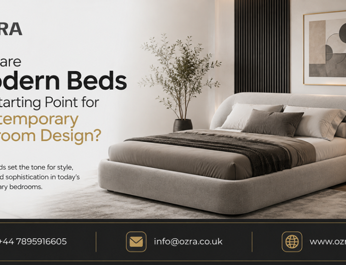 Why are Modern Beds the Starting Point for Contemporary Bedroom Design?