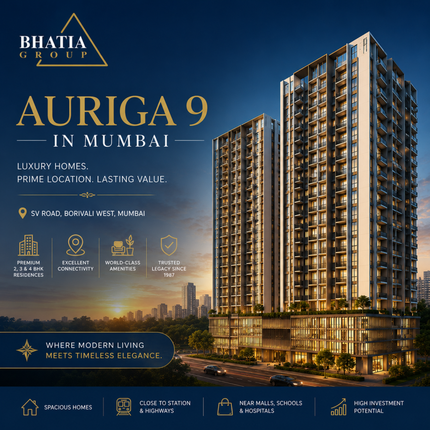 Auriga 9 in Jambli Gali: A Home in One of Borivali's Quietly Rising Lanes