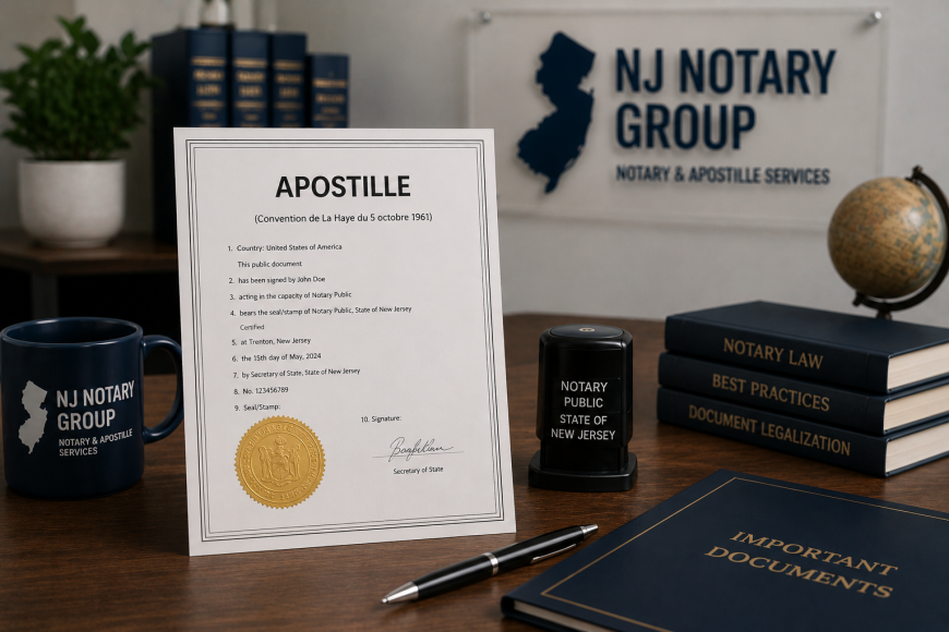 How to Get Apostille in New Jersey without Feeling Confused by the Process
