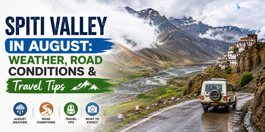 Spiti Valley in August: Weather, Road Conditions & Travel Tips