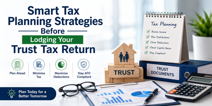 Smart Tax Planning Strategies Before Lodging Your Trust Tax Return