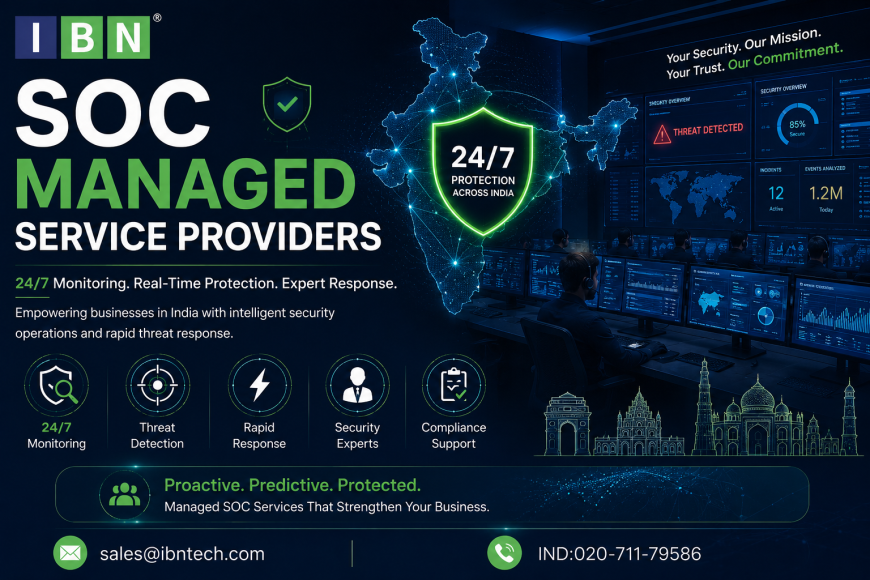 SOC Managed Service Providers: Powerful Security Protection for IT Companies in India