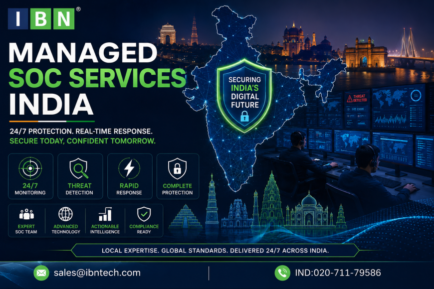 Managed SOC Services India: Powerful Cybersecurity Protection for IT Companies