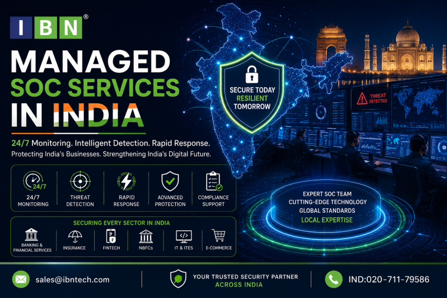 Managed SOC Services in India: Powerful Cybersecurity Protection for IT Companies