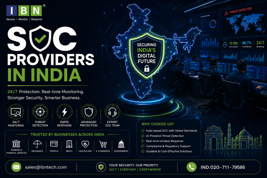 SOC Providers in India: Powerful Security Support for IT Companies