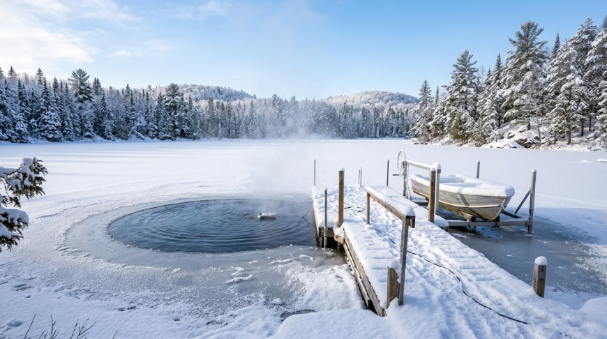 Floating Dock Deicers: Benefits for Winter Dock Protection