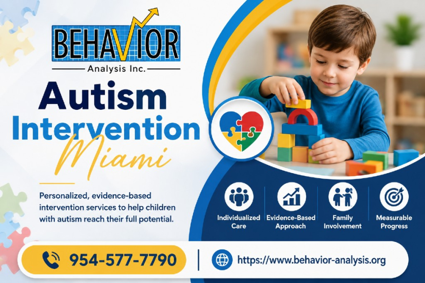 Choosing the Best Autism Intervention Miami Services