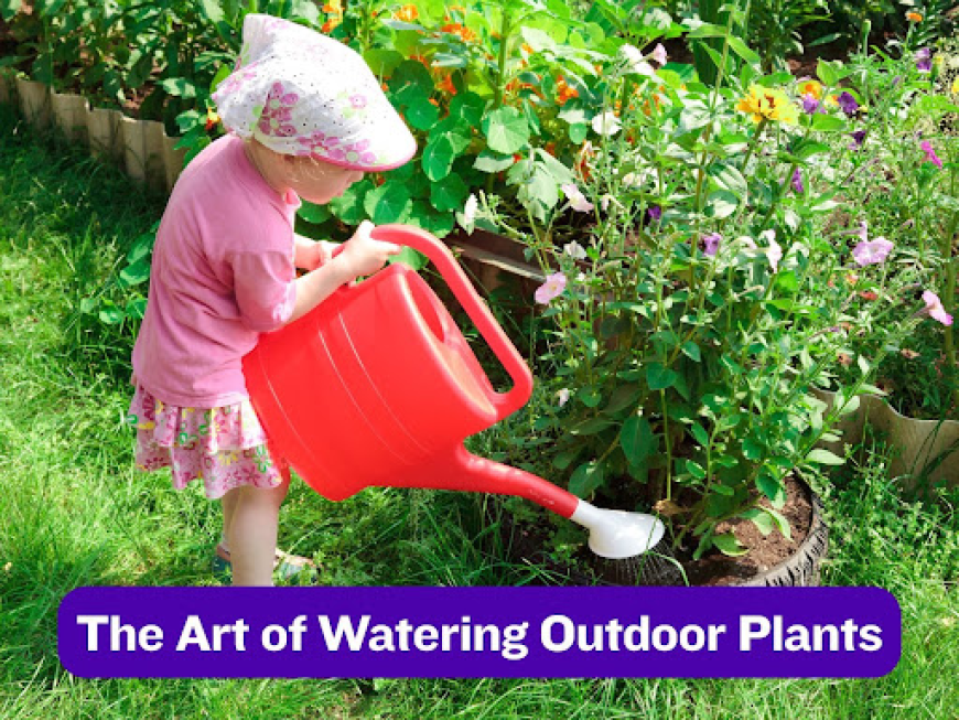 The Art of Watering: A California Native Garden Guide