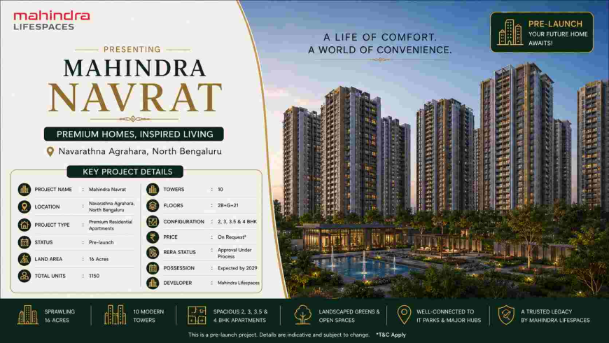 Mahindra Navrat Bangalore: Everything You Need to Know Before Buying