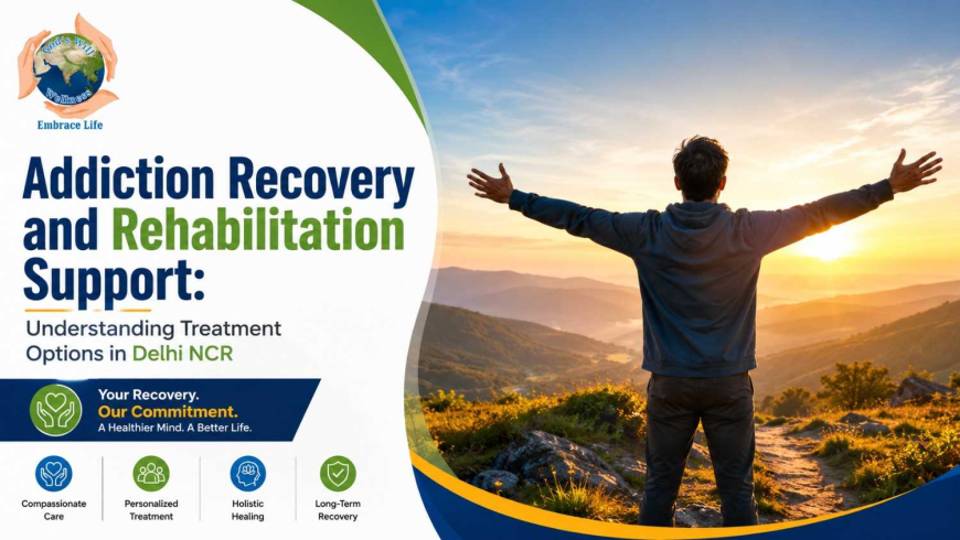 Addiction Recovery and Rehabilitation Support: Understanding Treatment Options in Delhi NCR