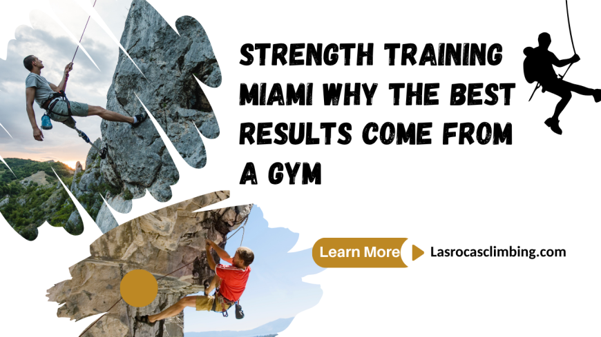 Strength Training Miami Why the Best Results Come From a Gym