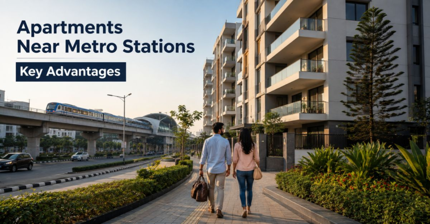 Apartments Near Metro Stations: Key Advantages