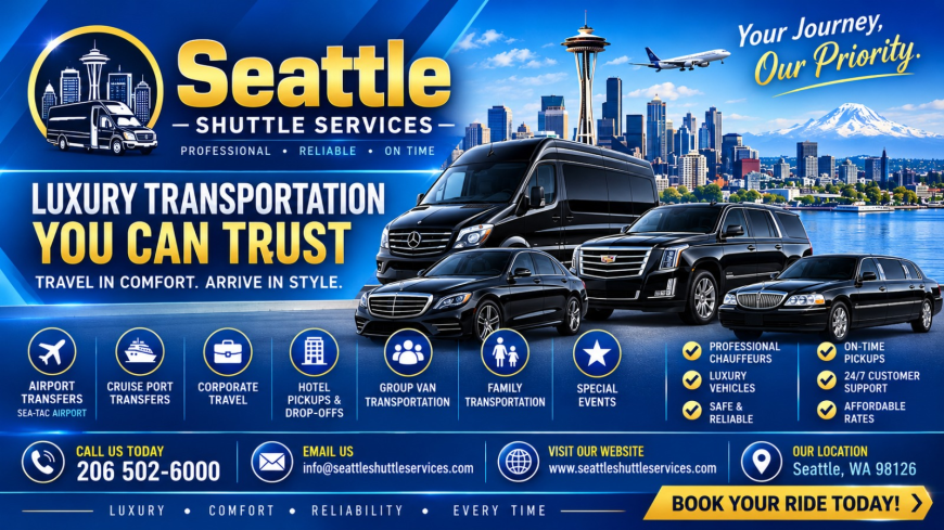 Enjoy Our Luxury Best Shuttle Service