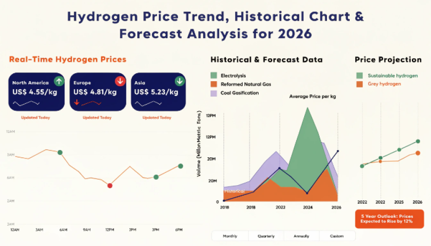Hydrogen Price Index 2026: Q2 Trends, Data & Price Forecast