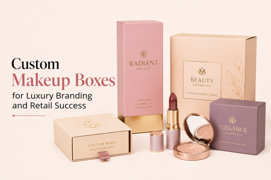 Custom Makeup Boxes for Luxury Branding and Retail Success